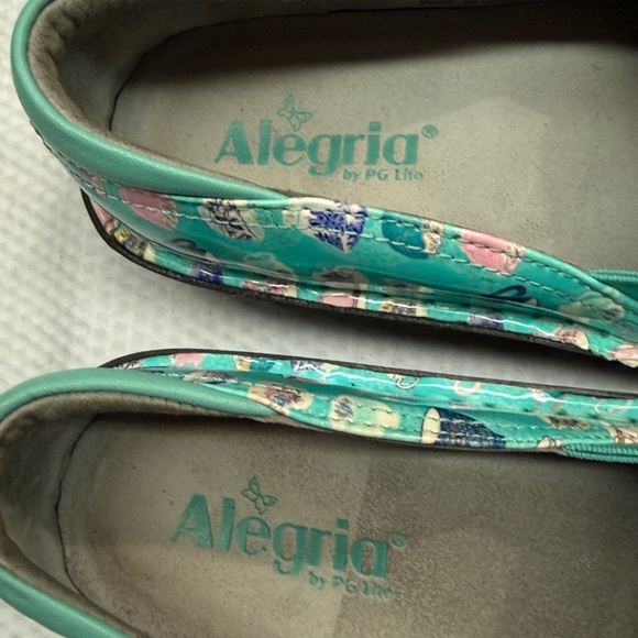 Alegria Debra Teacup Clogs Women’s EU 39 Slip-On Aqua Shoes - Picture 2 of 9